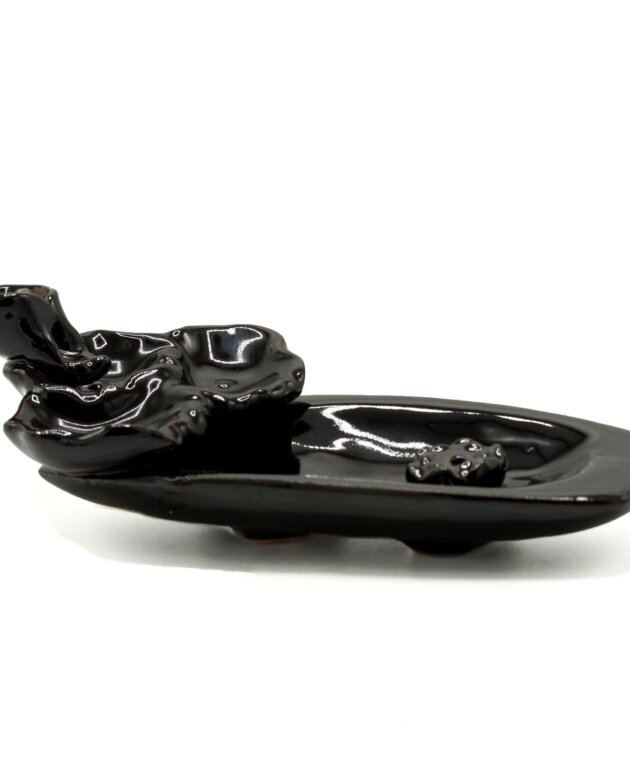 Backflow Incense Burner - Lotus Pond & Incense Stick Holder