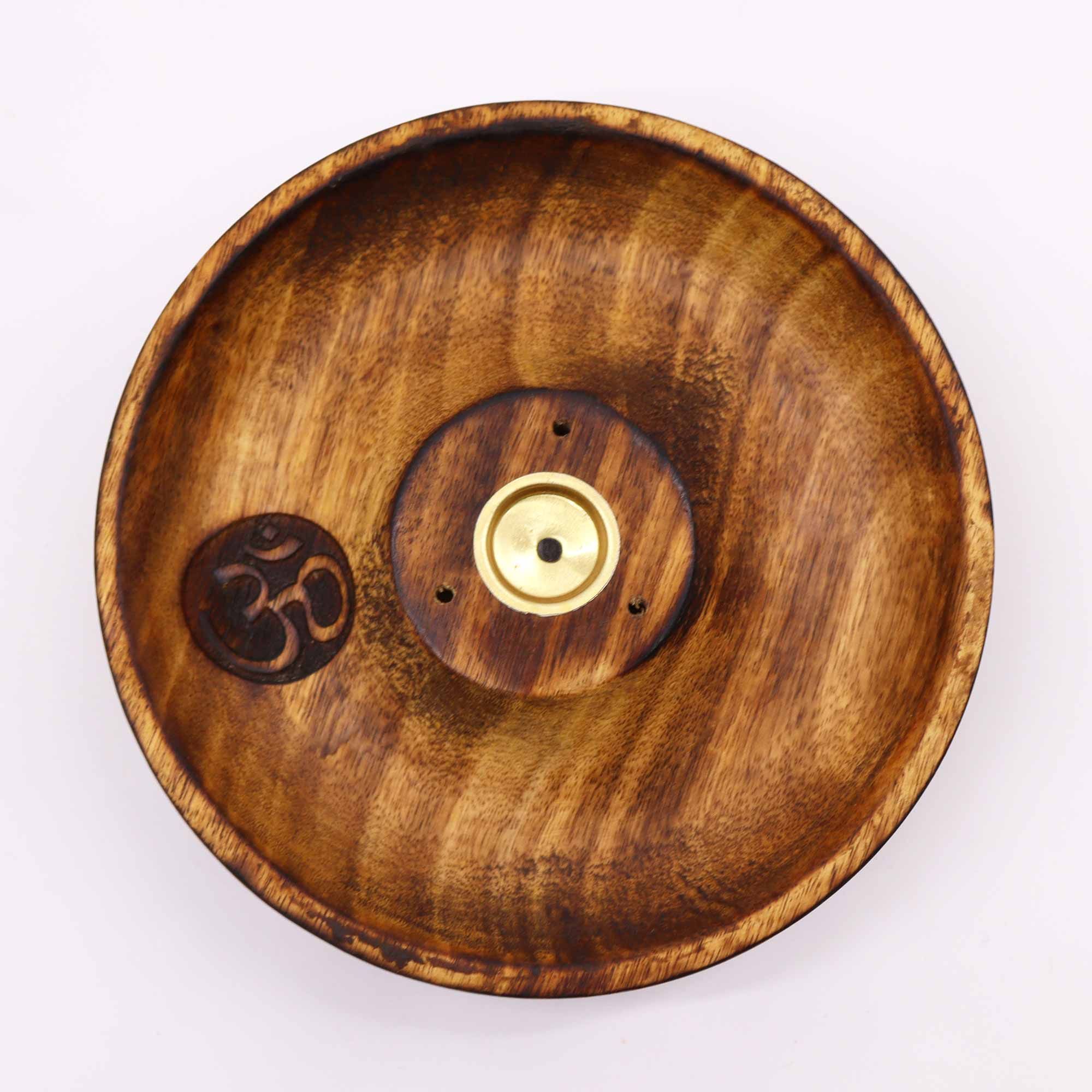 Incense Stick & Cone Burner Disc - Om - Image 2