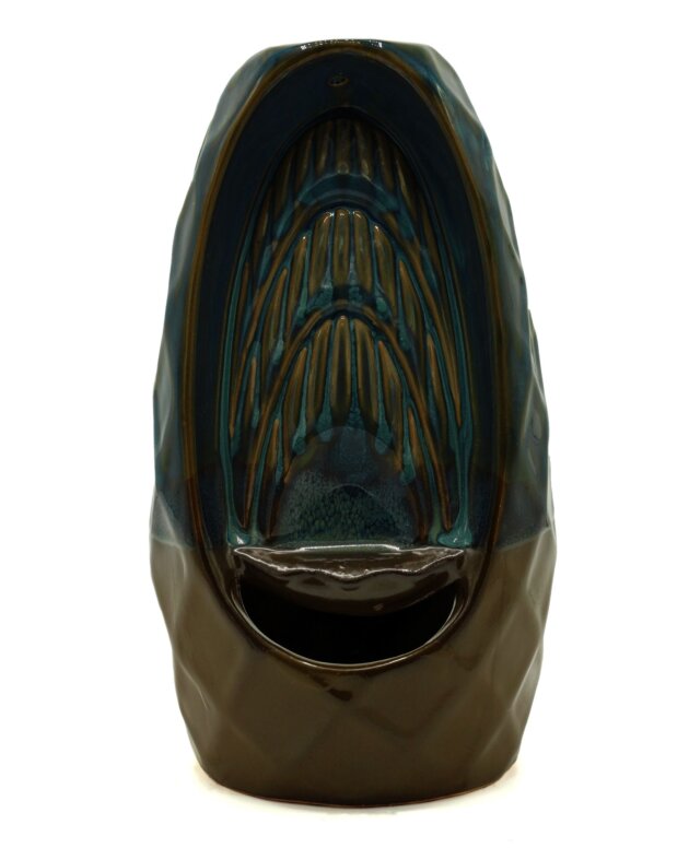 Backflow Incense Burner - Pineapple Mountain & Cascade Twin Design