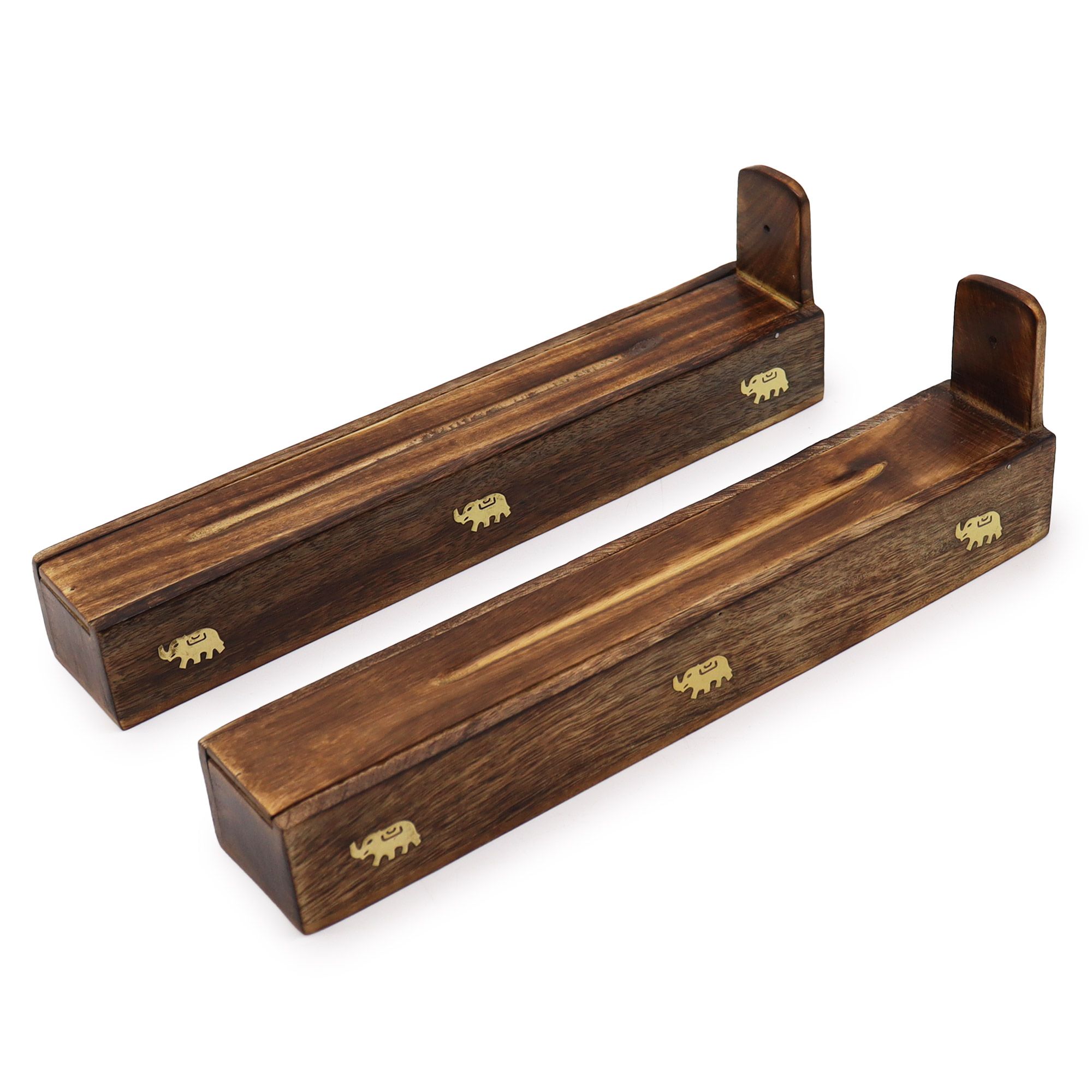 Mango Wood Incense Box - Assorted - Image 2