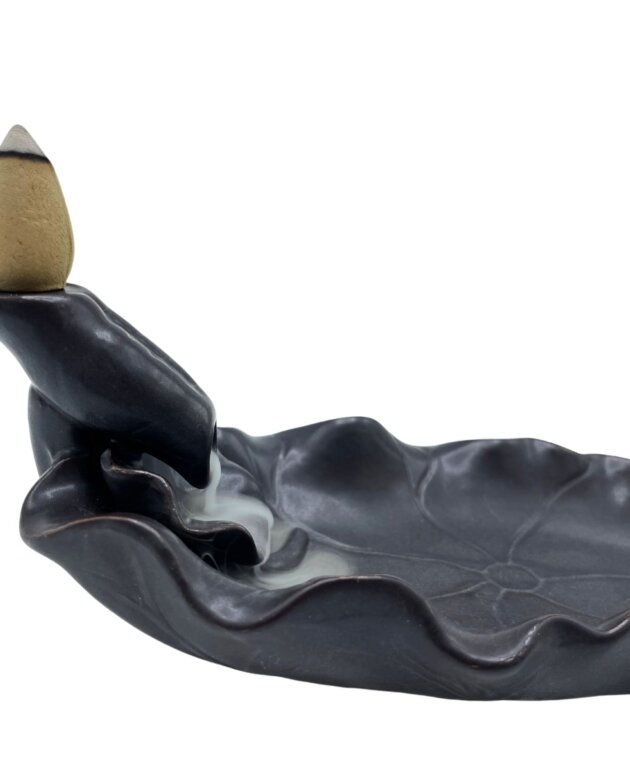 Backflow Incense Burner - Lotus Flower